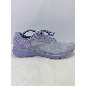 Brooks Ghost 14 Lilac Purple Lime Womens Running Shoes Size 12